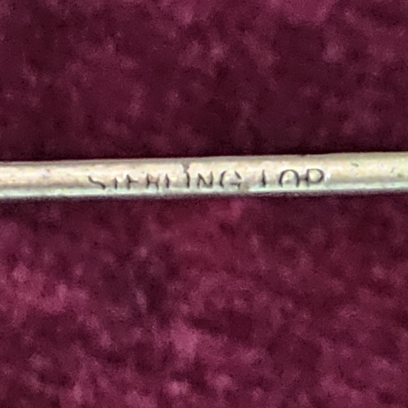 Antique Sterling Silver Art Nouveau Hat Pin - Picture 4 of 5